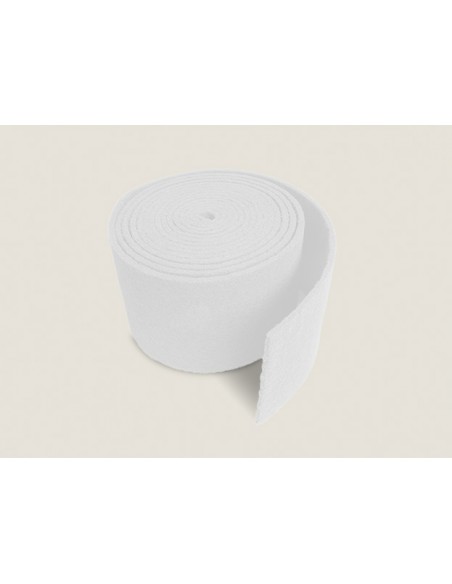 Rollo Abrasivo Fibra Blanca 600X15X0,7 cm.