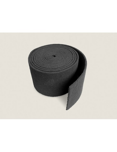 Rollo Fibra Negra 600X15X0,7 cm.