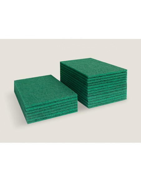 Estropajo Fibra Verde Fuerte Especial 20X15X0,7 cm., Lote...