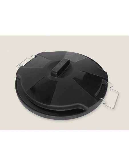 Tapa Negra para Cubo Basura Industrial 50 l.